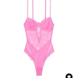 Victoria Secret Wicked Unlined Balconette Teddy